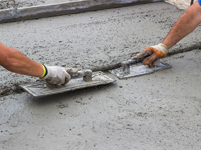 Concrete driveway repairs in Brooklyn