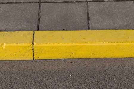 Sidewalk curb repairs