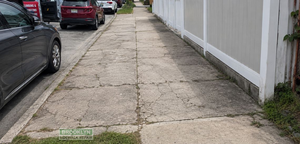 What is the Cost to Fix a Damaged Concrete Sidewalk in Brooklyn